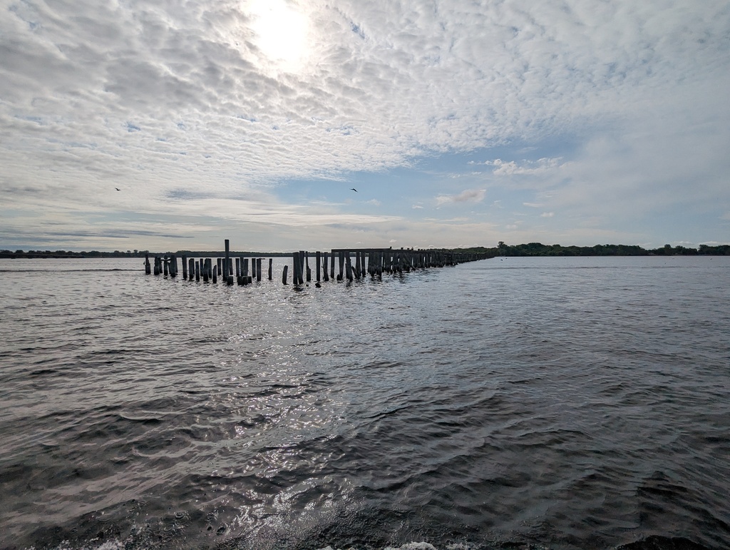 Figure 3: Abandoned bridge near Rouses Point NY