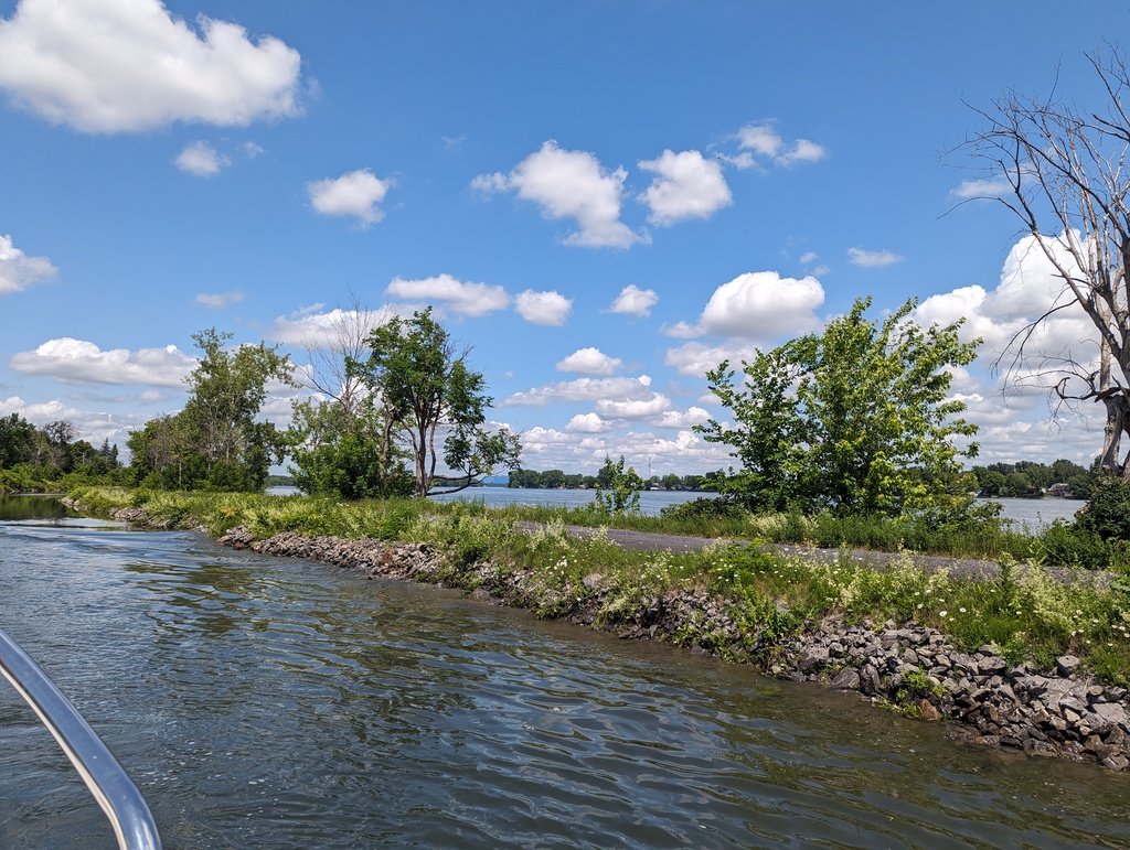 Figure 6: Chambly Canal along Richelieu River