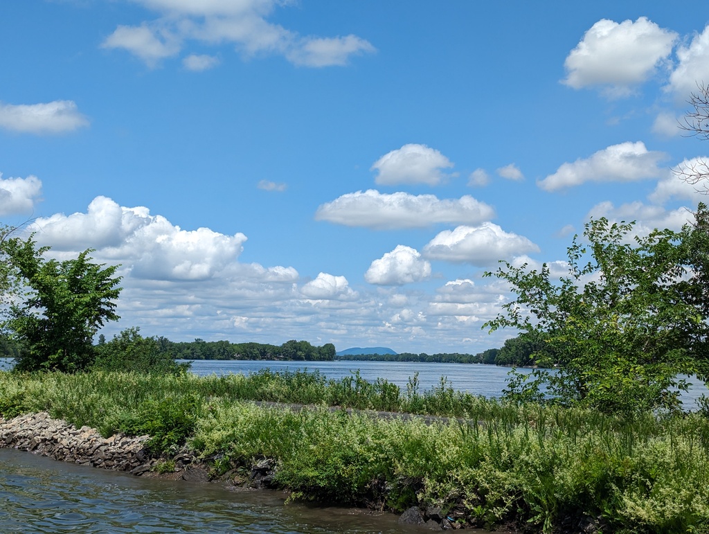 Figure 7: Chambly Canal along Richelieu River