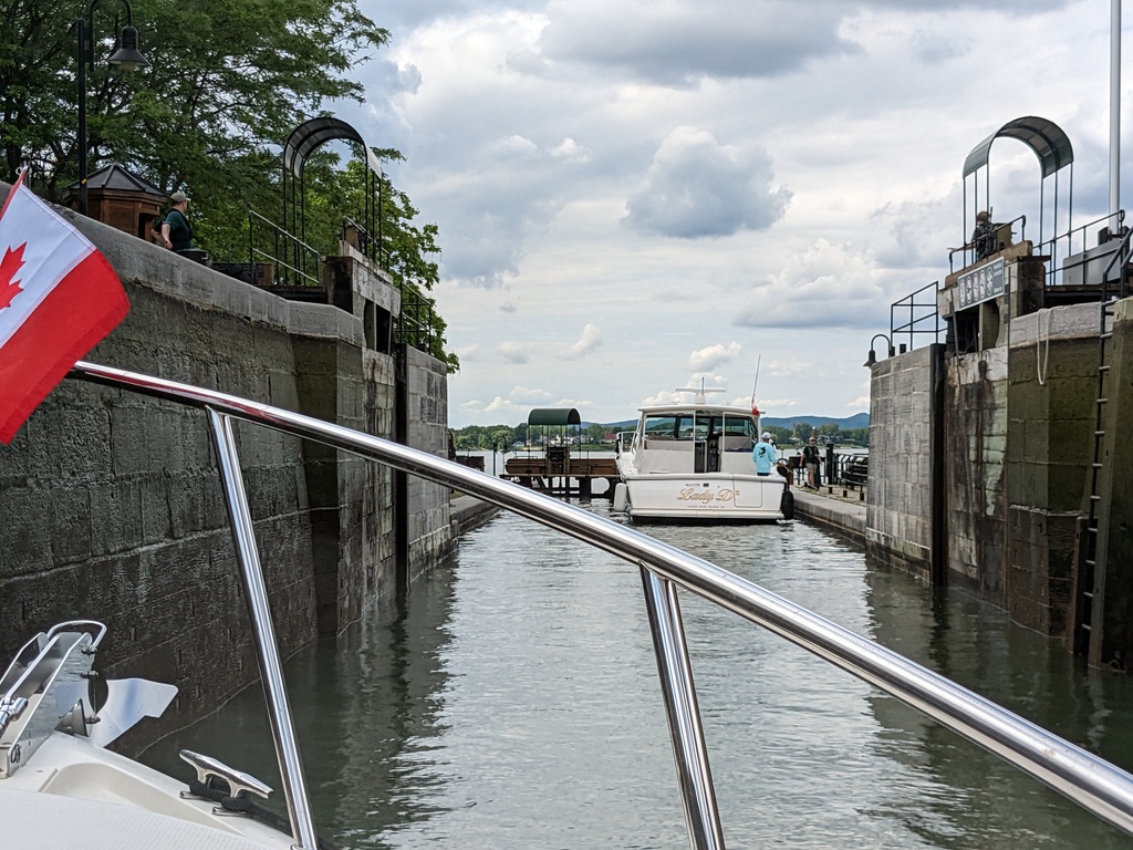 Figure 12: Chambly Canal lock flight 1-3