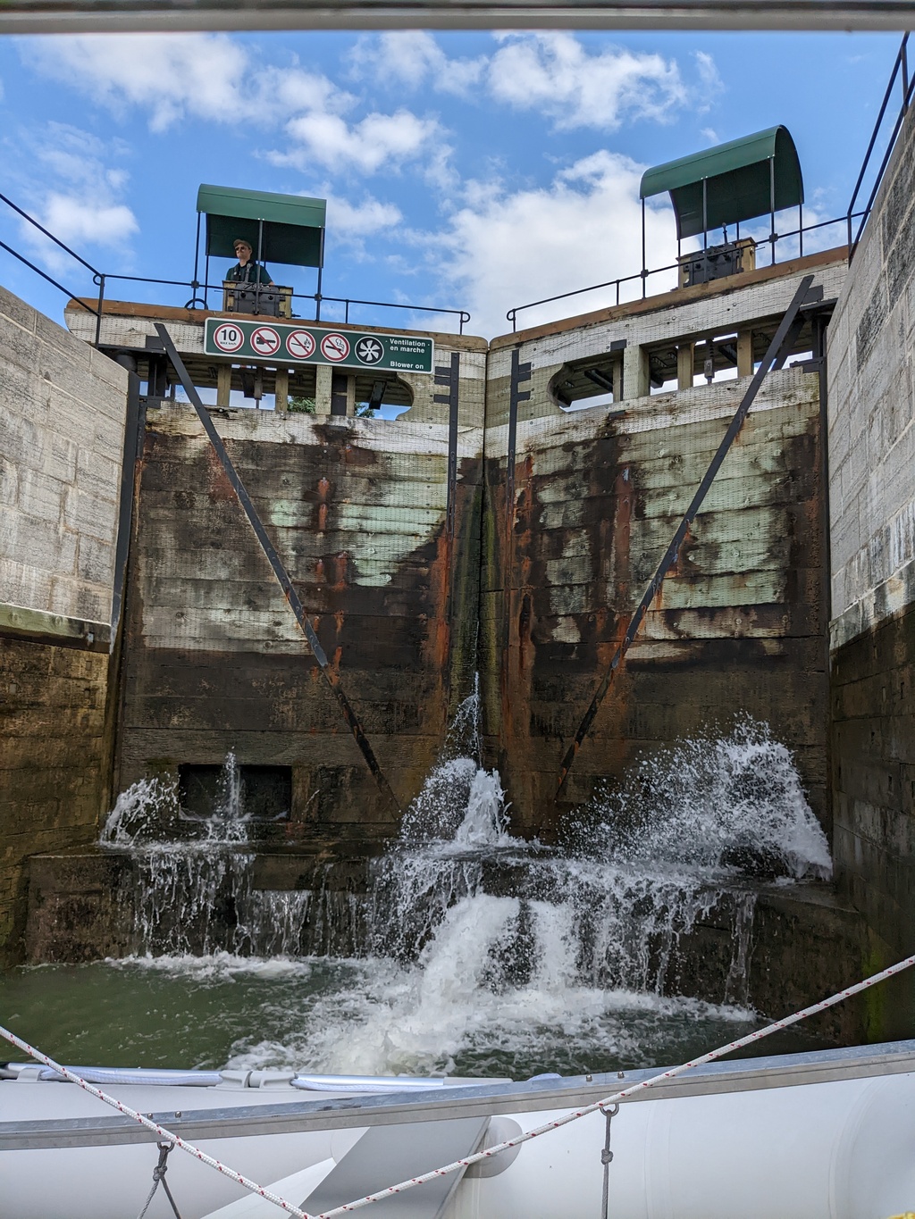 Figure 13: Chambly Canal lock flight 1-3