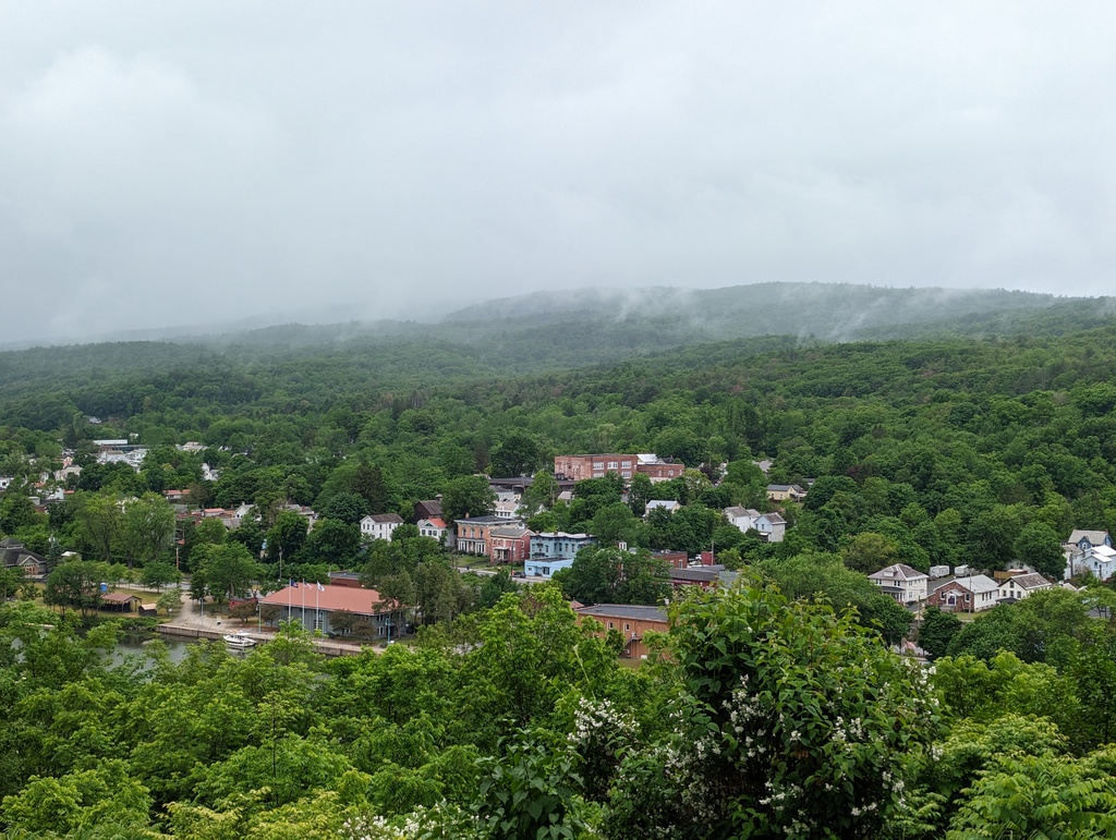 Figure 9: Whitehall NY from Skene Manor