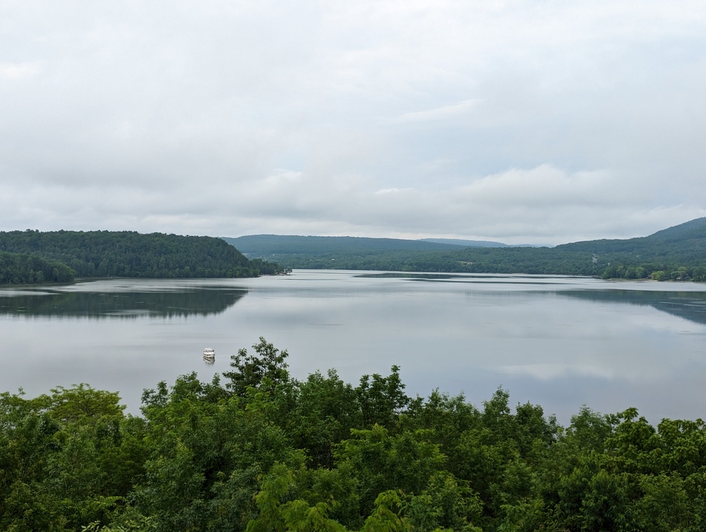 Figure 15: La Chute Bay from Fort Ticonderoga