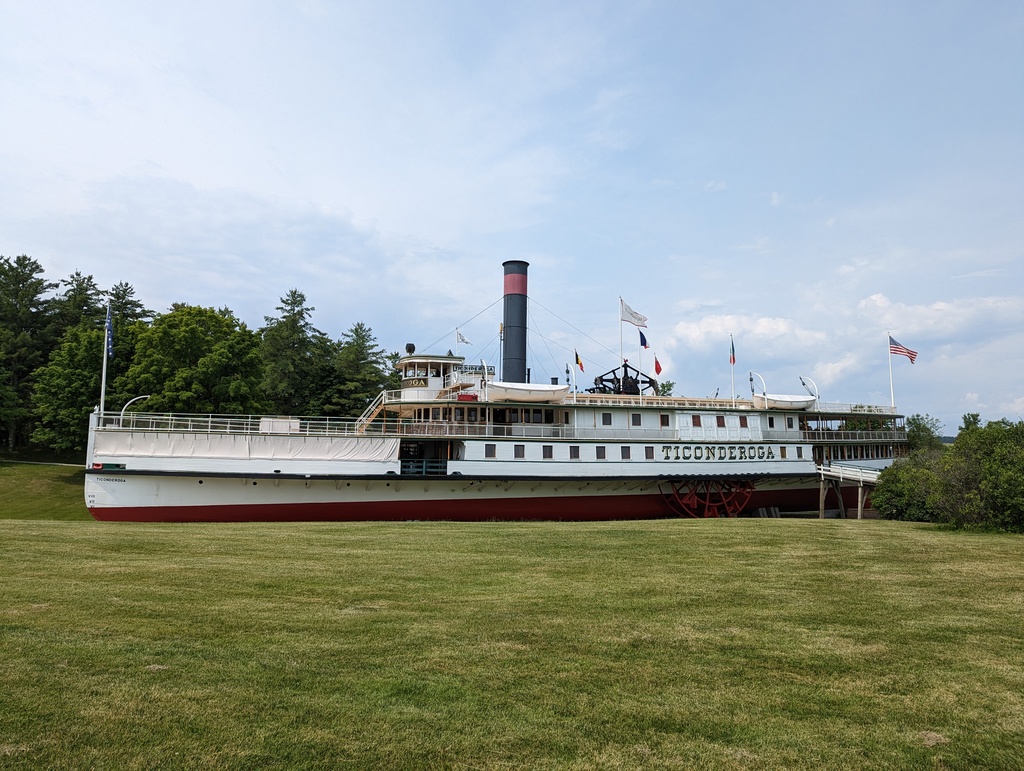 Figure 30: Steamship Ticonderoga, Shelburne Museum