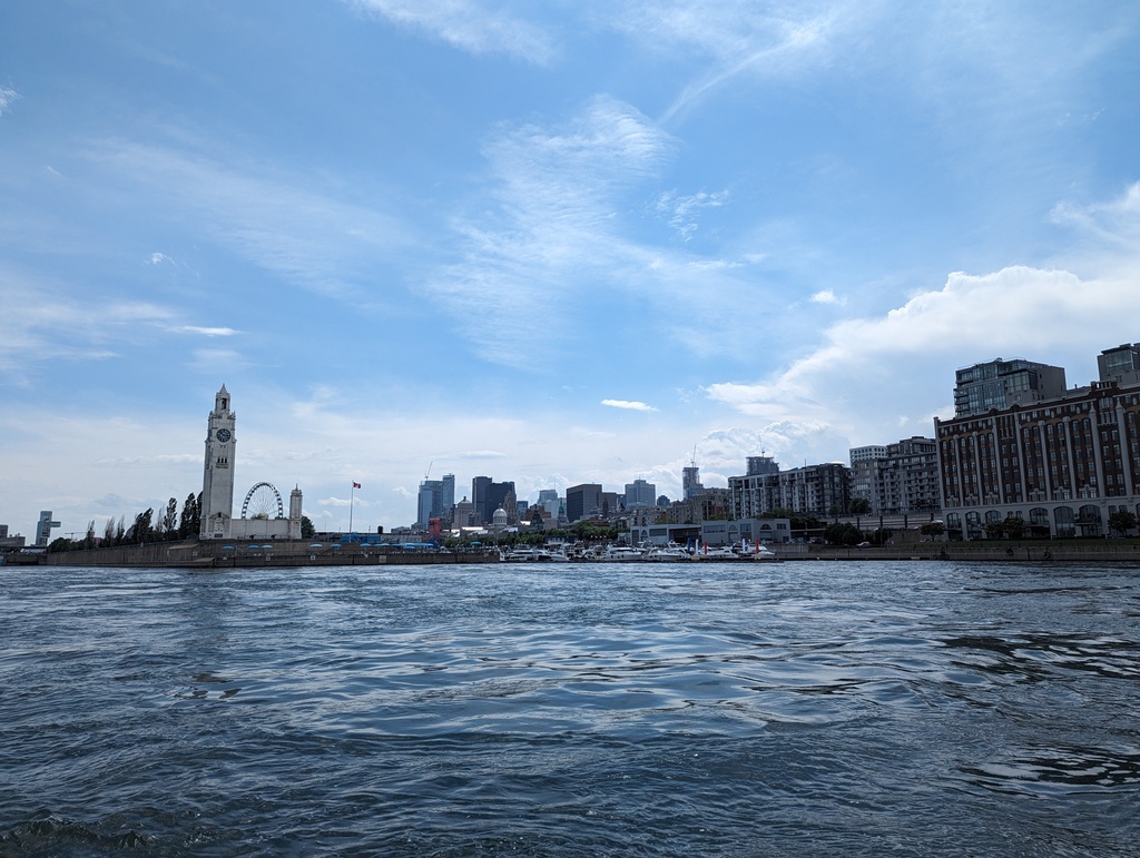 Figure 6: Entry to Montréal old port