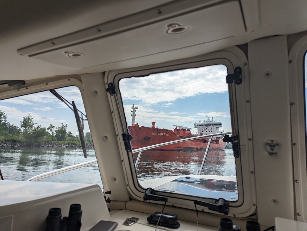 Figure 9: Down-river bound