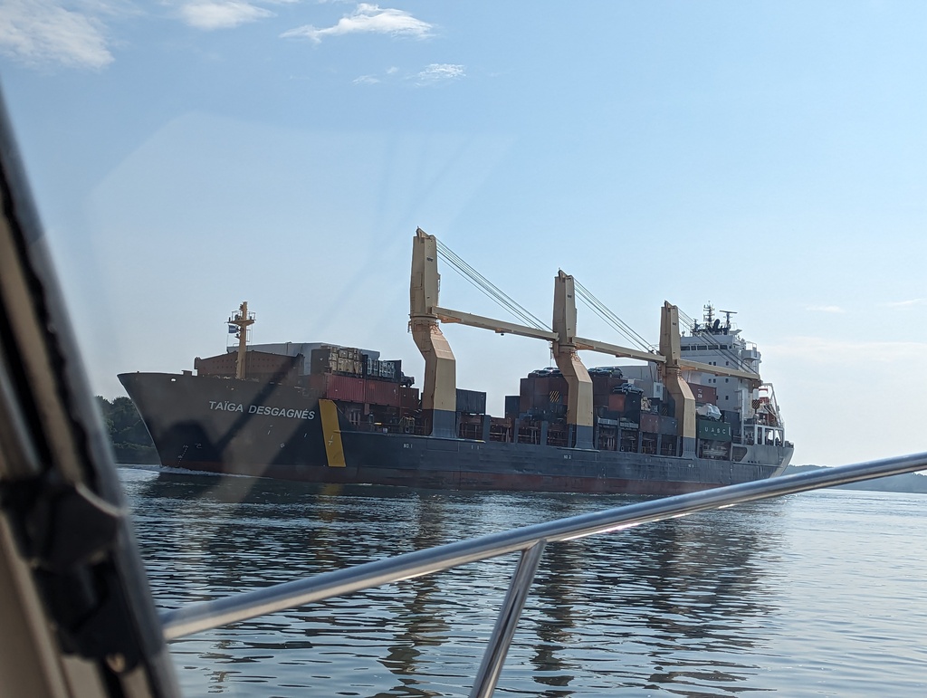 Figure 11: Down-river bound