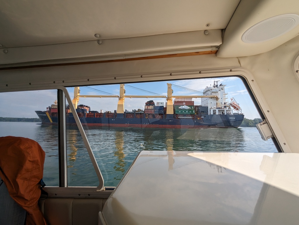 Figure 12: Down-river bound