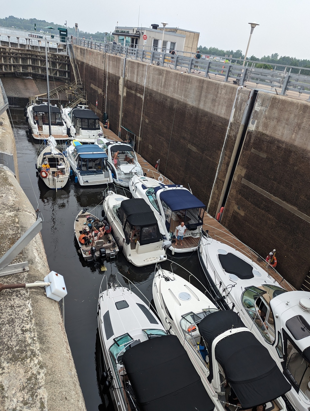 Figure 19: The Carillon lock dimensions are 134ftx33ft