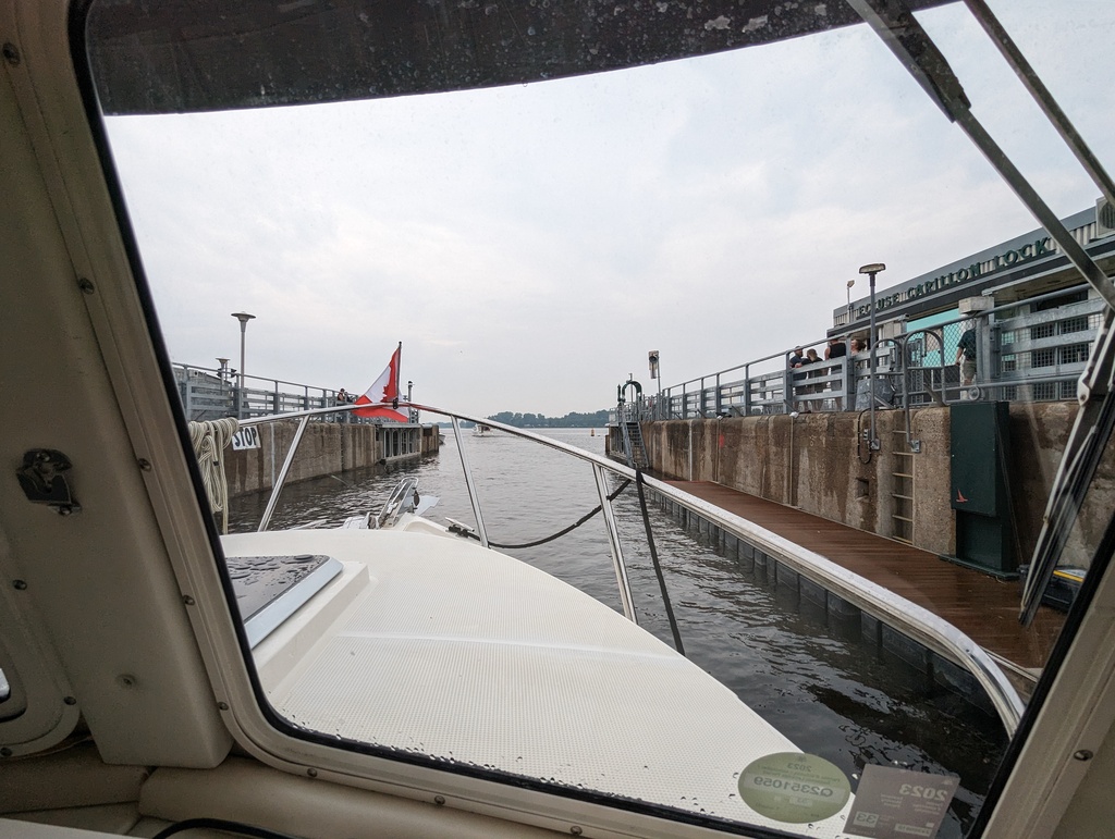 Figure 23: Penguin leaves the Carillon Lock