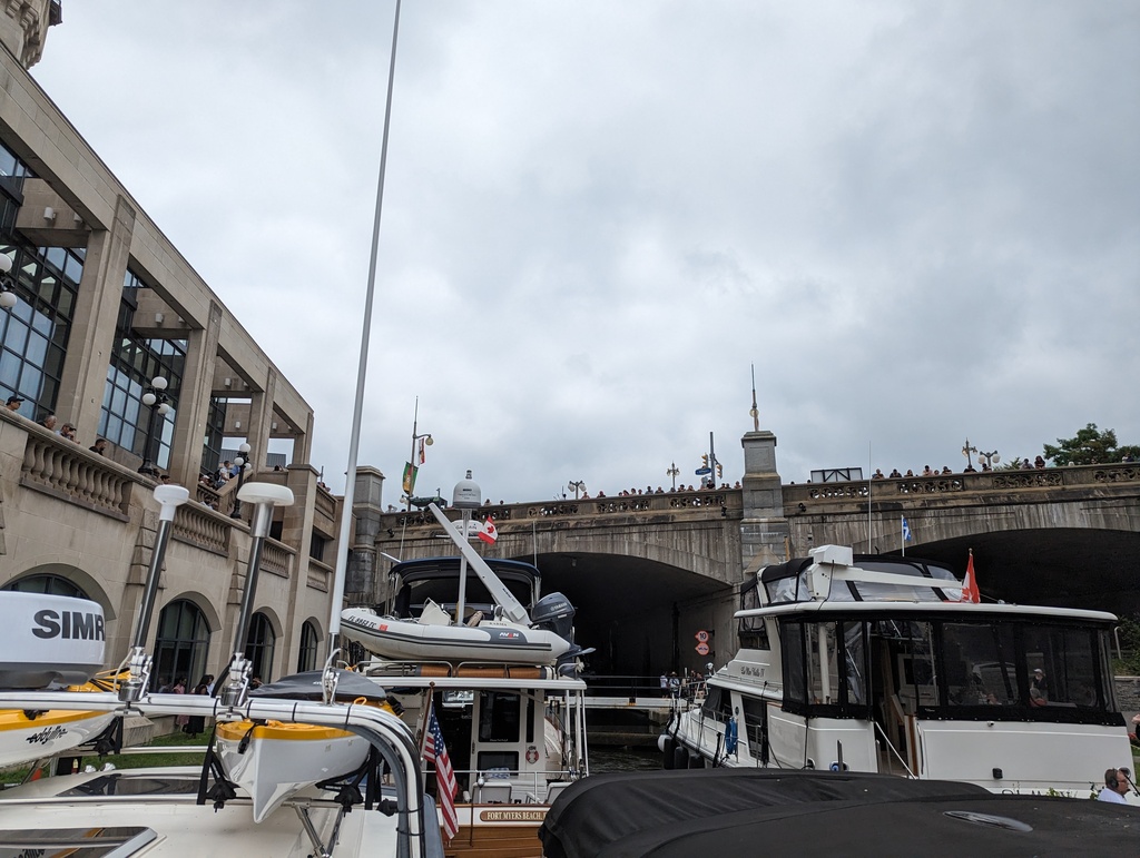 Figure 41: Lock 8 and Parliament Bridge