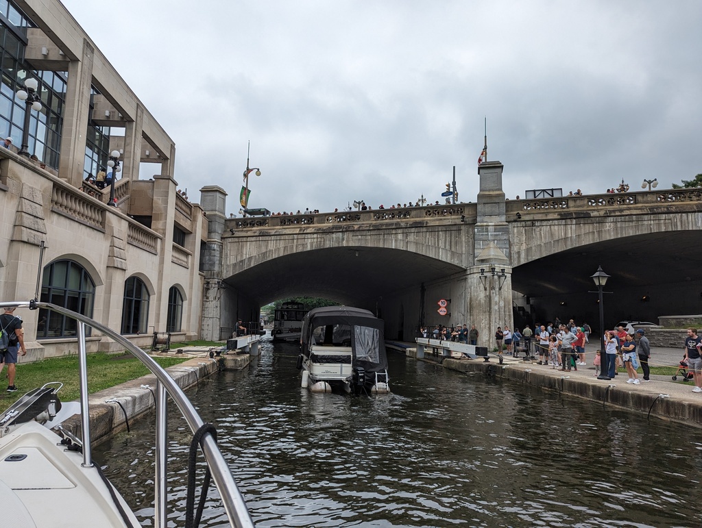 Figure 44: By the time we got to the top, WE were the entertainment!