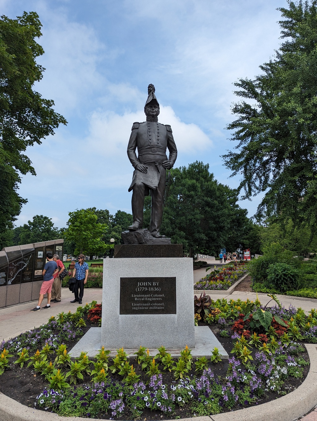 Figure 47: John By built the Rideau Canal