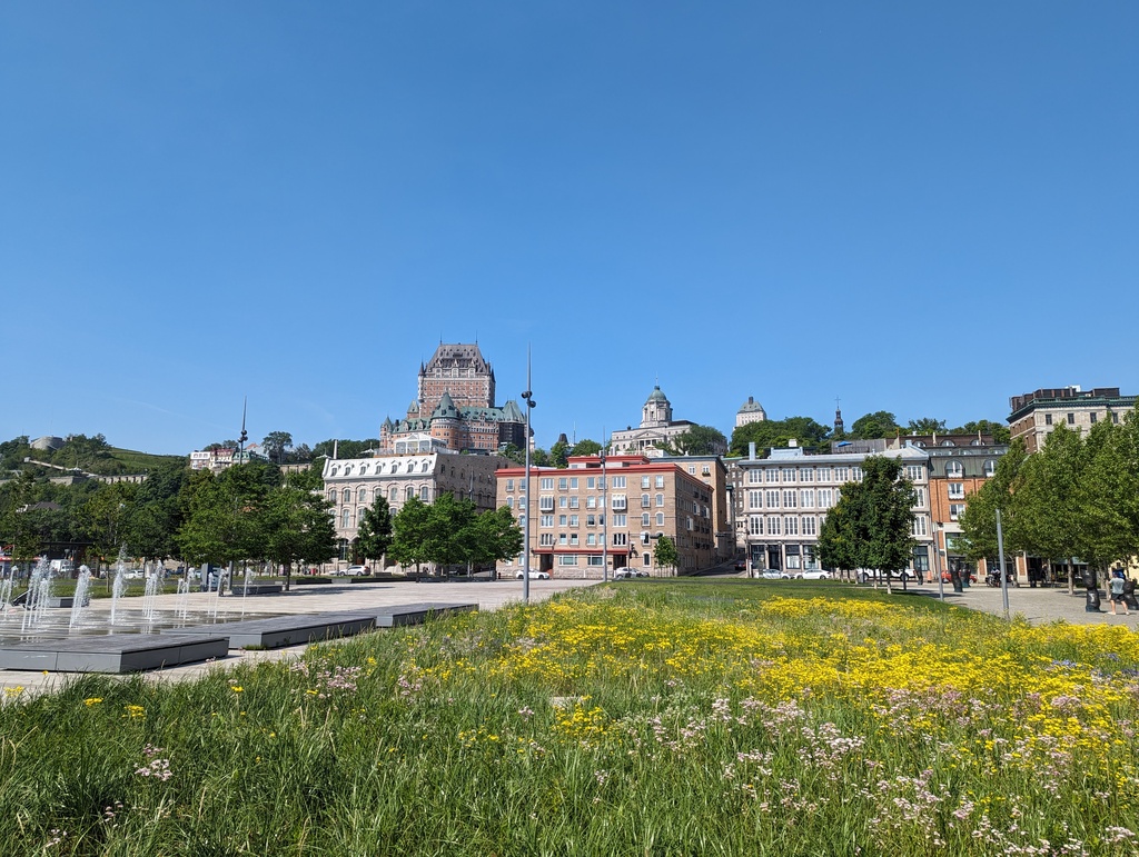 Figure 17: Upper Town from Place des Canotiers
