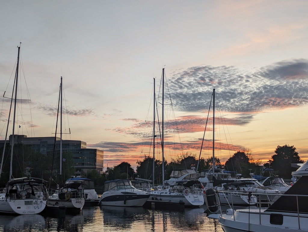 Figure 15: Basin Louise sunset